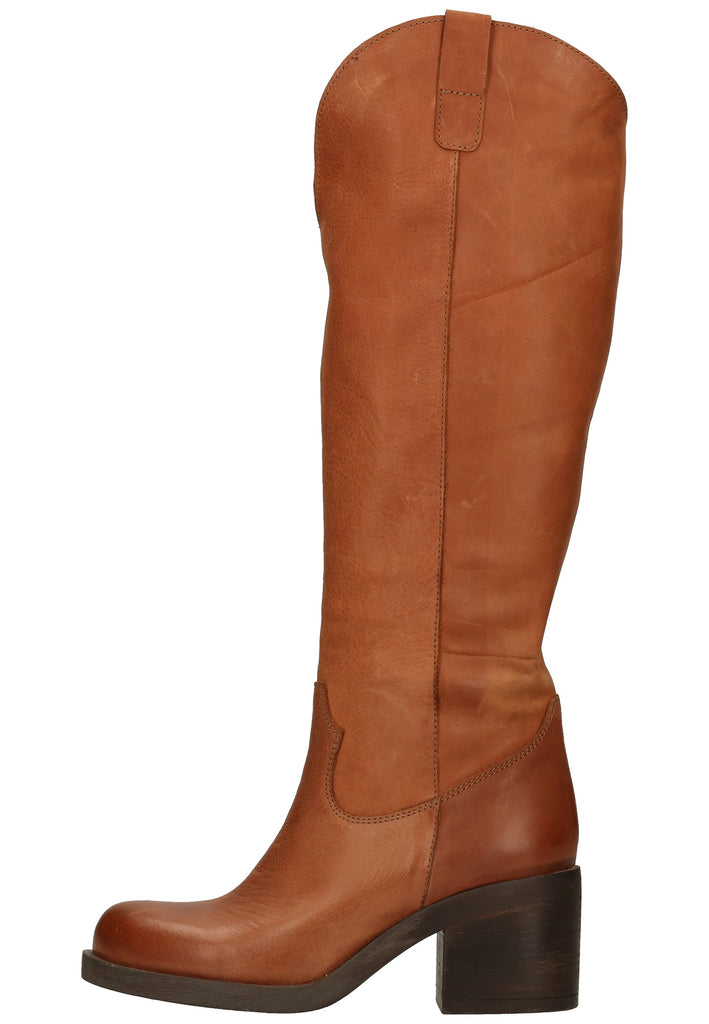 Inuovo Stiefel Glattleder Tabacco