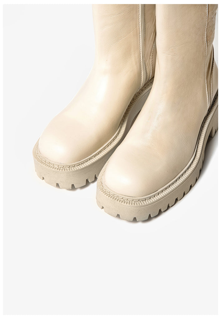 Stiefel Inuovo Stiefel Leder Creme