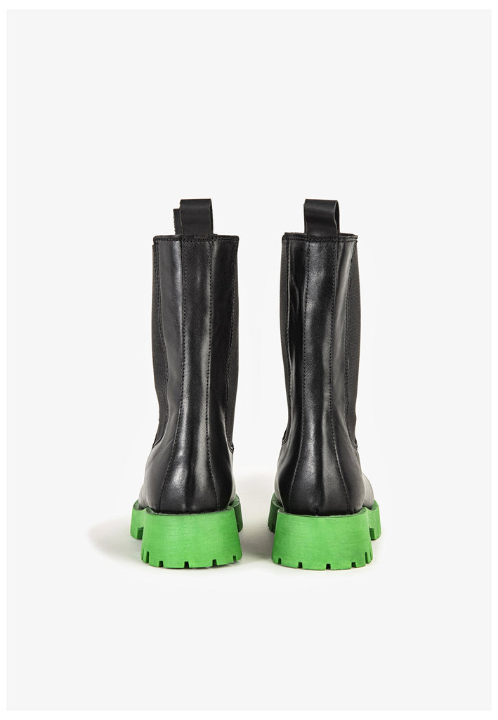 Stiefel Inuovo Stiefel Leder Schwarz/Grün