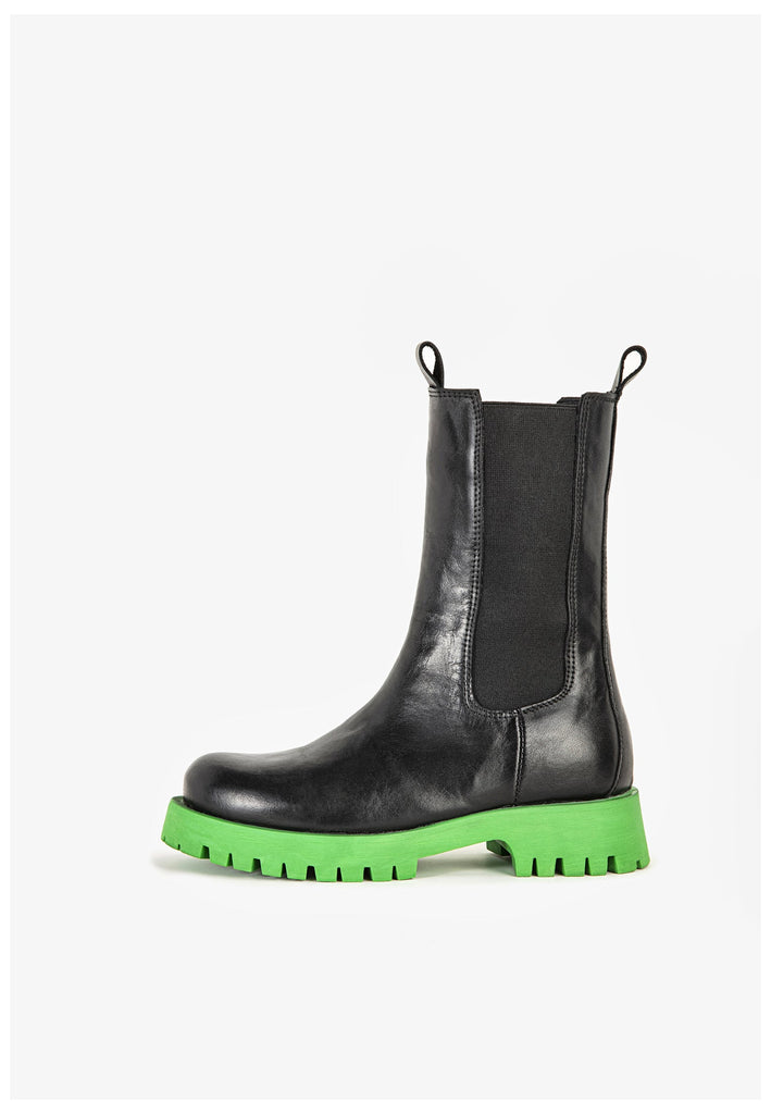Stiefel Inuovo Stiefel Leder Schwarz/Grün