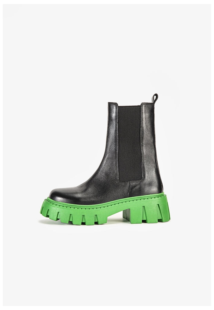Stiefel Inuovo Stiefel Leder Schwarz/Grün