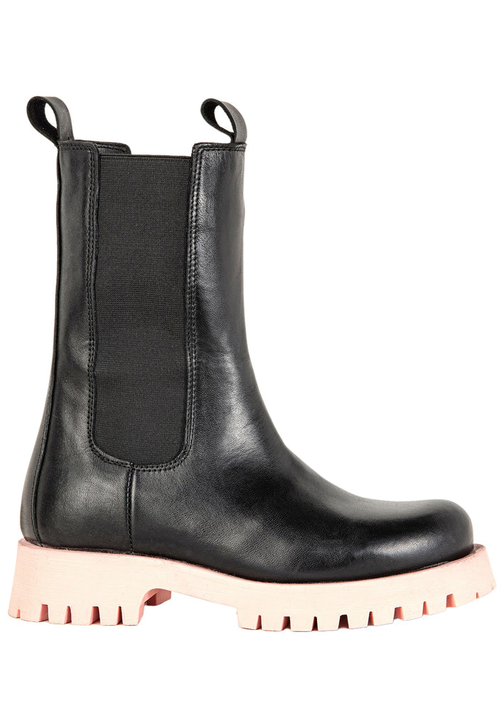Stiefel Inuovo Stiefel Leder Schwarz/Pink