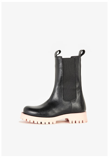 Stiefel Inuovo Stiefel Leder Schwarz/Pink