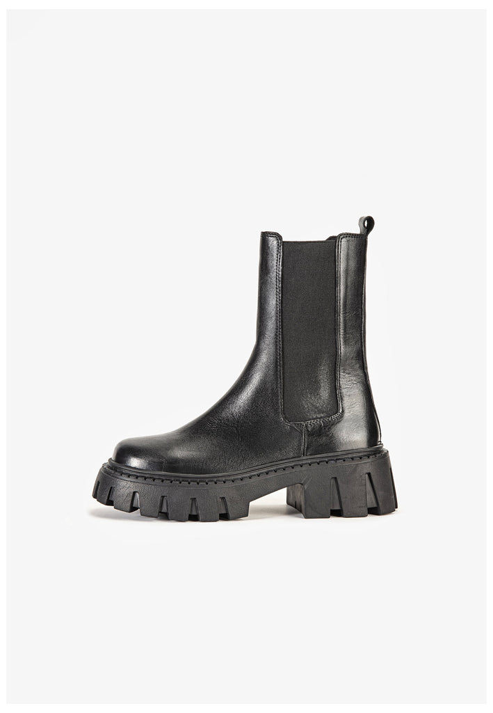 Stiefel Inuovo Stiefel Leder Schwarz/Schwarz