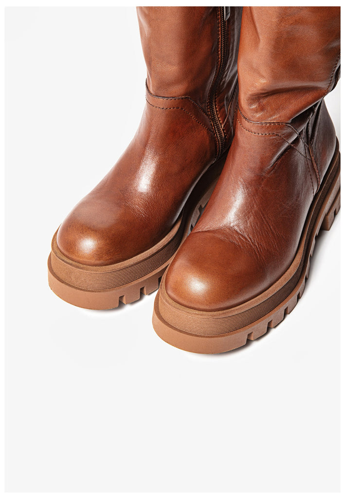 Stiefel Inuovo Stiefel Leder Tan