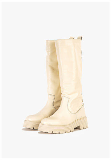 Stiefel Inuovo Stiefel Leder Weiß