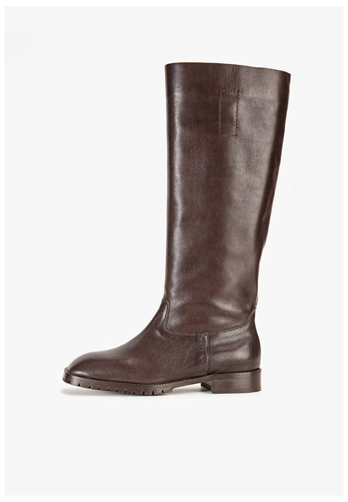 Inuovo Stiefel Leder Coffee