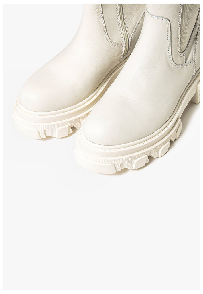 Inuovo Stiefel Leder Creme