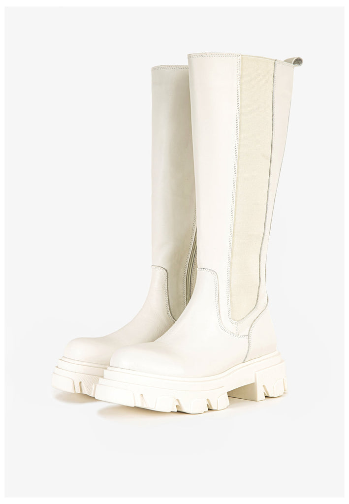 Inuovo Stiefel Leder Creme