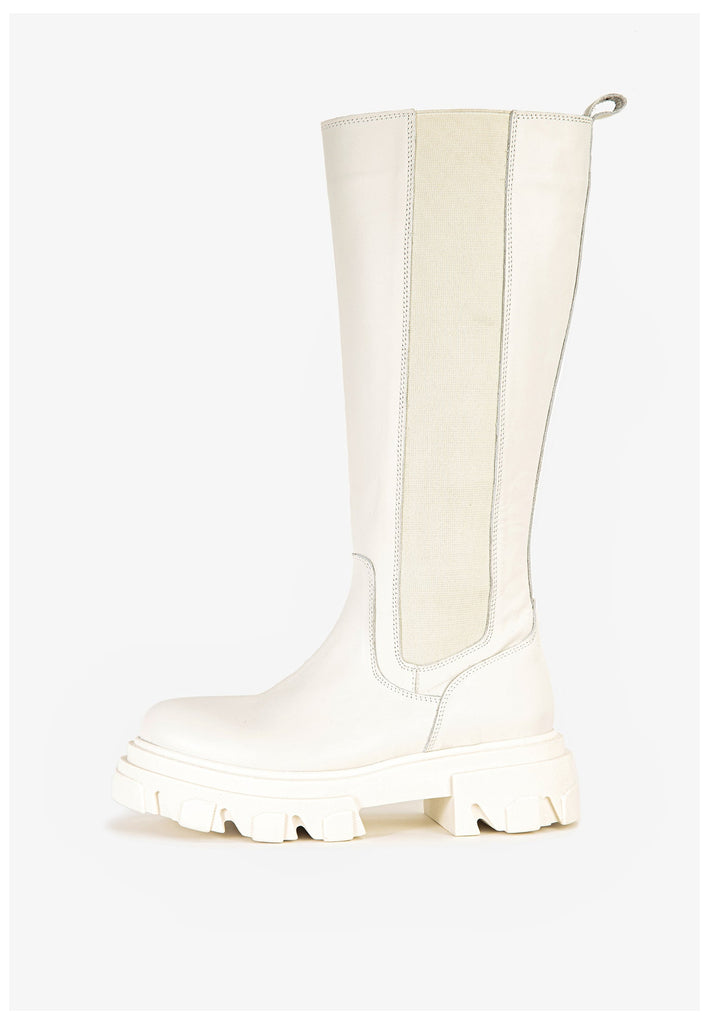 Inuovo Stiefel Leder Creme