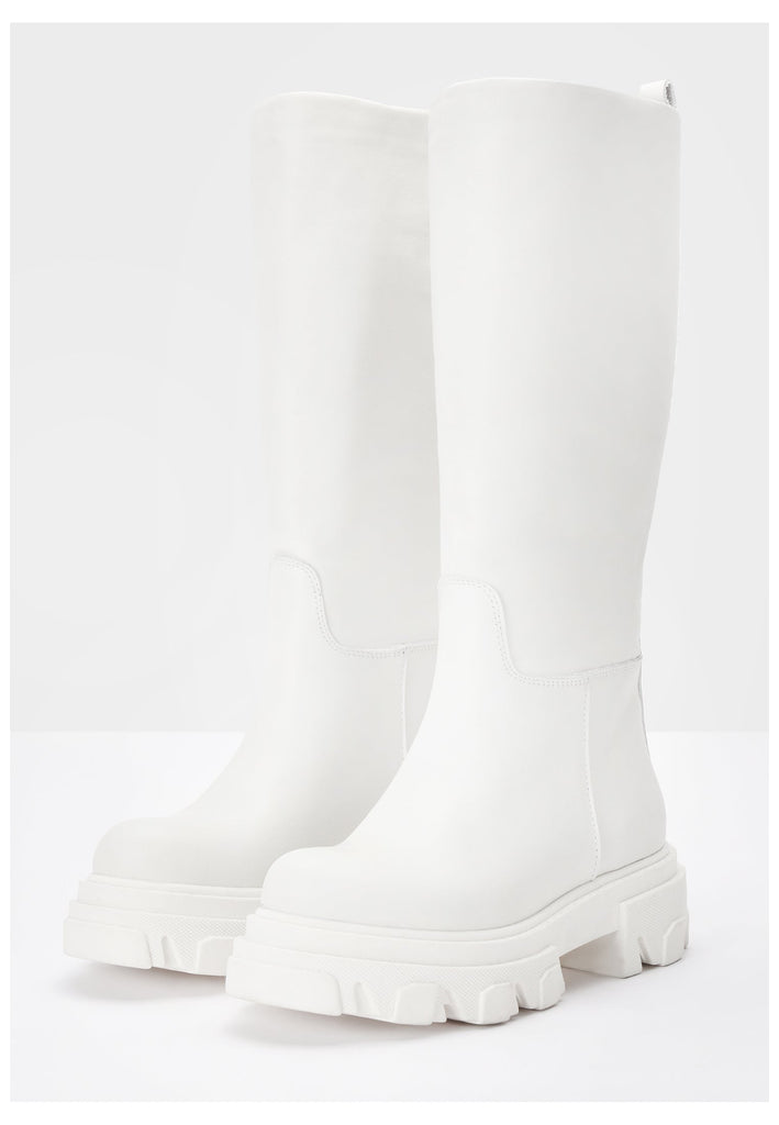 Inuovo Stiefel Leder Creme