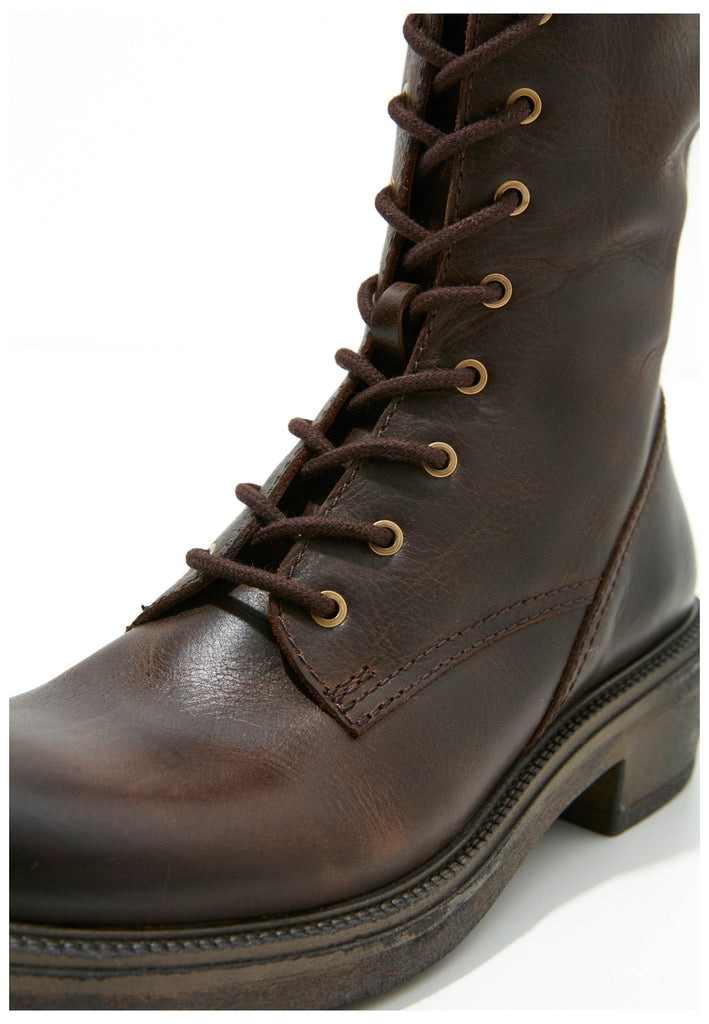 Inuovo Stiefel Leder Dunkelbraun