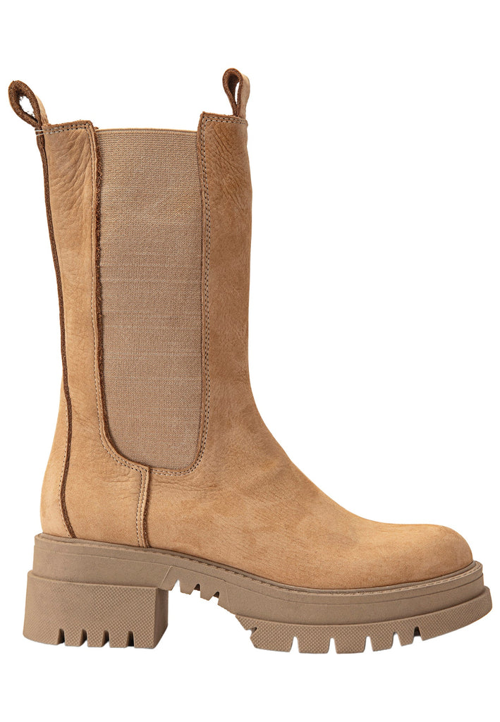 Inuovo Stiefel Leder Hellbraun