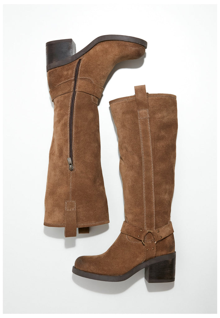 Inuovo Stiefel Leder Hellbraun