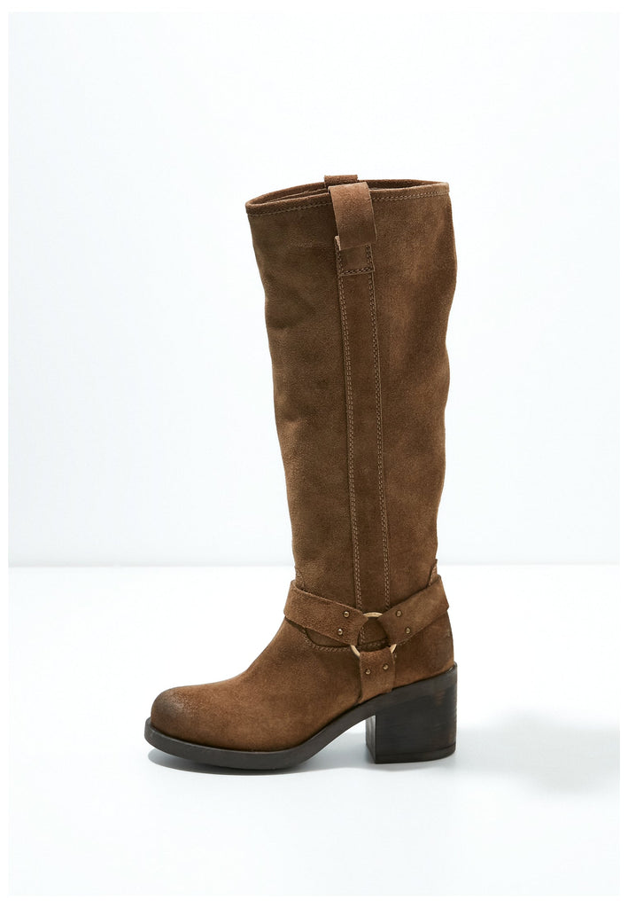 Inuovo Stiefel Leder Hellbraun