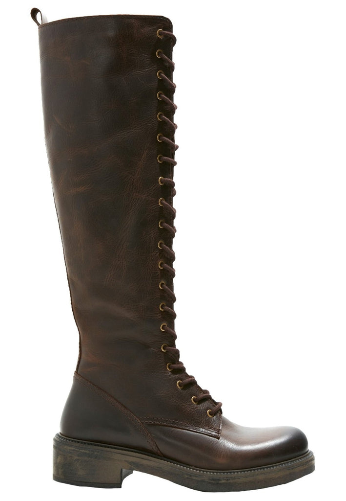 Inuovo Stiefel Leder Rostbraun