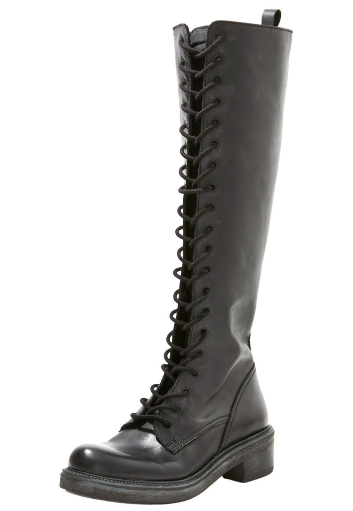 Inuovo Stiefel Leder Schwarz