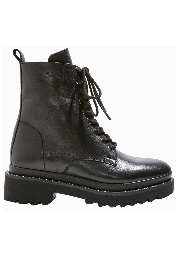 Inuovo Stiefel Leder Schwarz