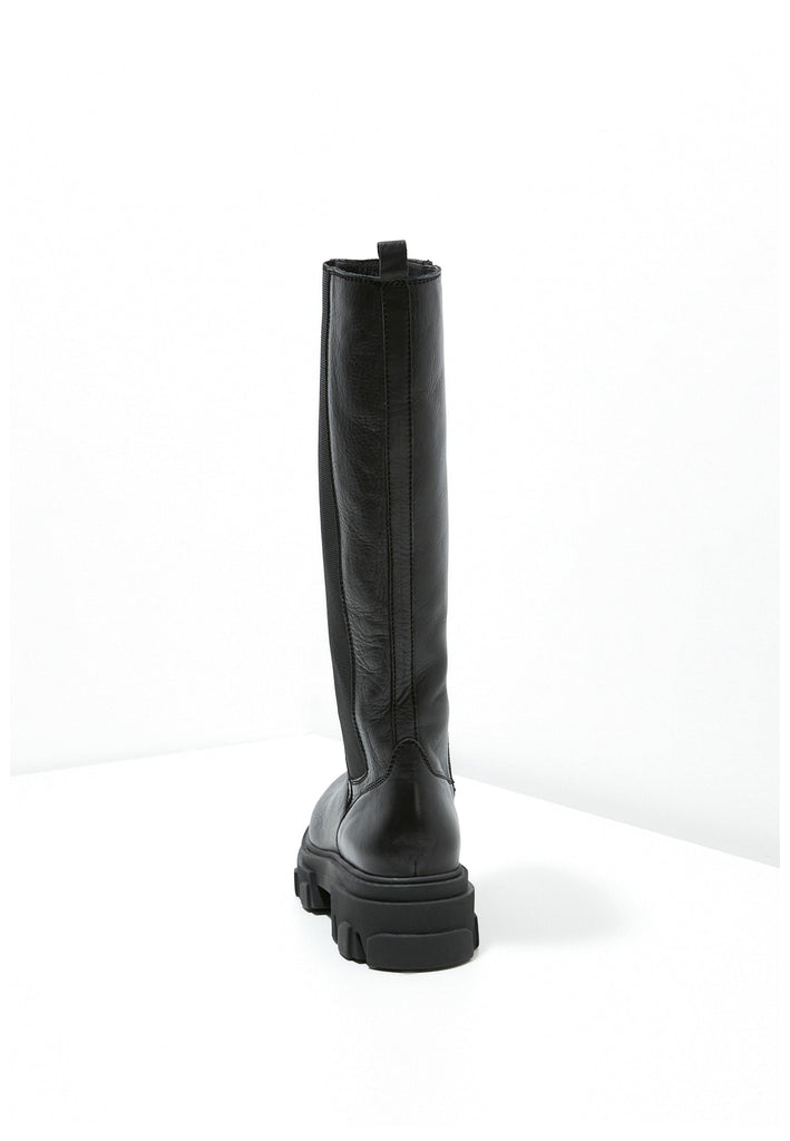 Inuovo Stiefel Leder Schwarz