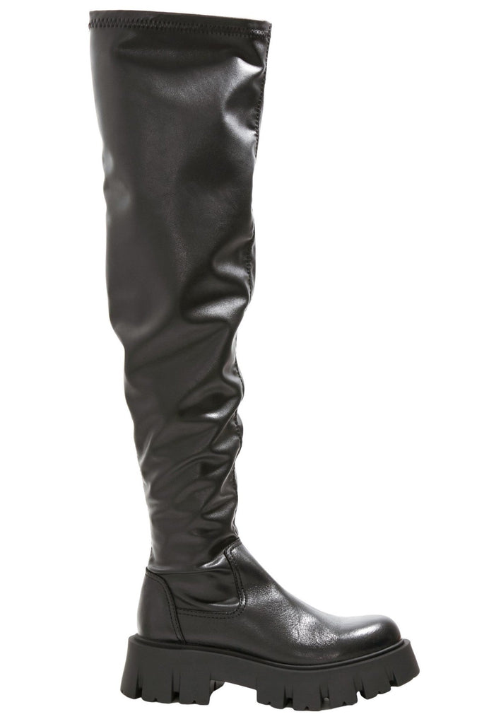 Inuovo Stiefel Leder Schwarz