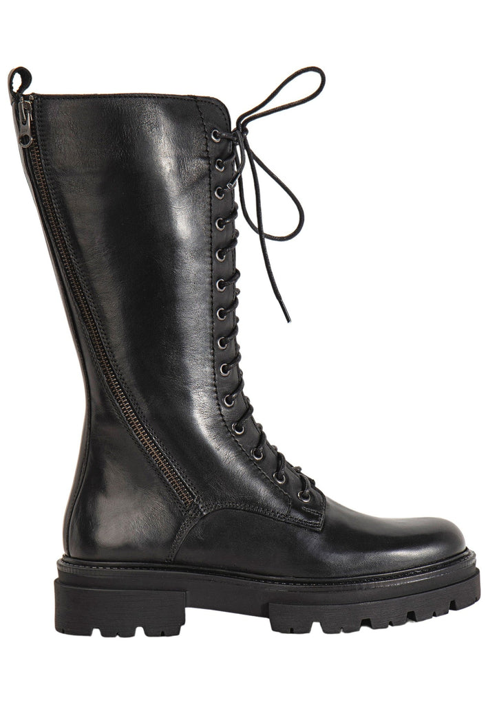 Inuovo Stiefel Leder Schwarz