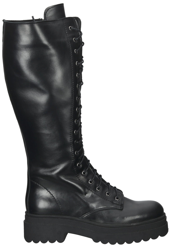Inuovo Stiefel Leder Schwarz