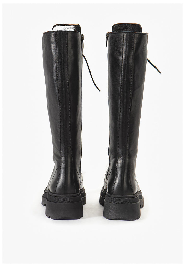 Inuovo Stiefel Leder Schwarz