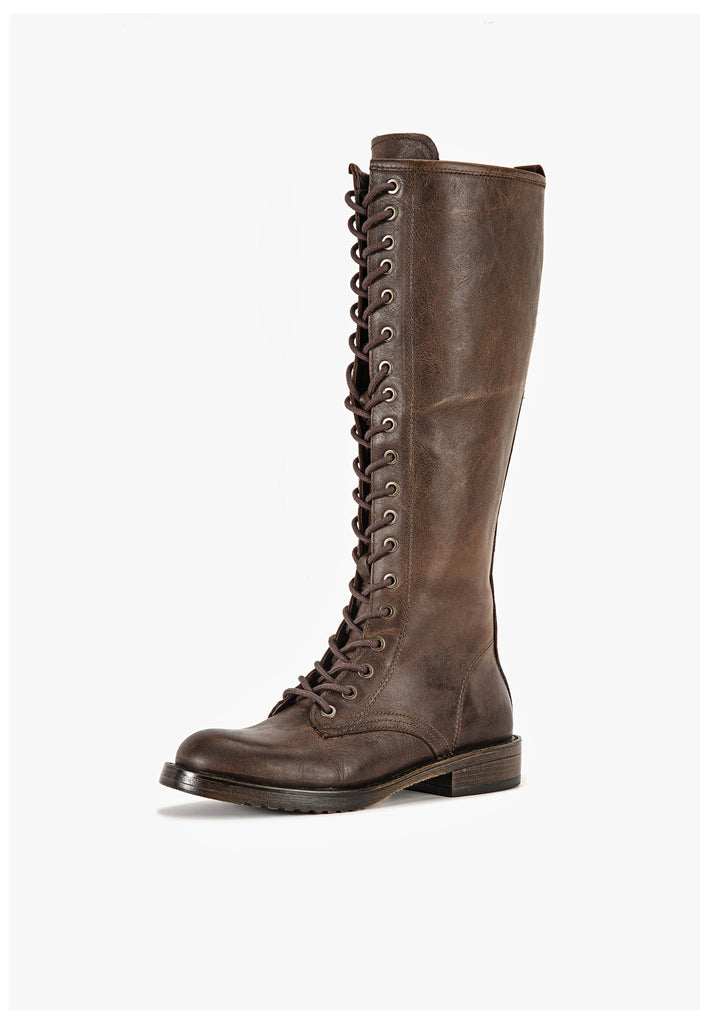 Inuovo Stiefel Leder Schwarz