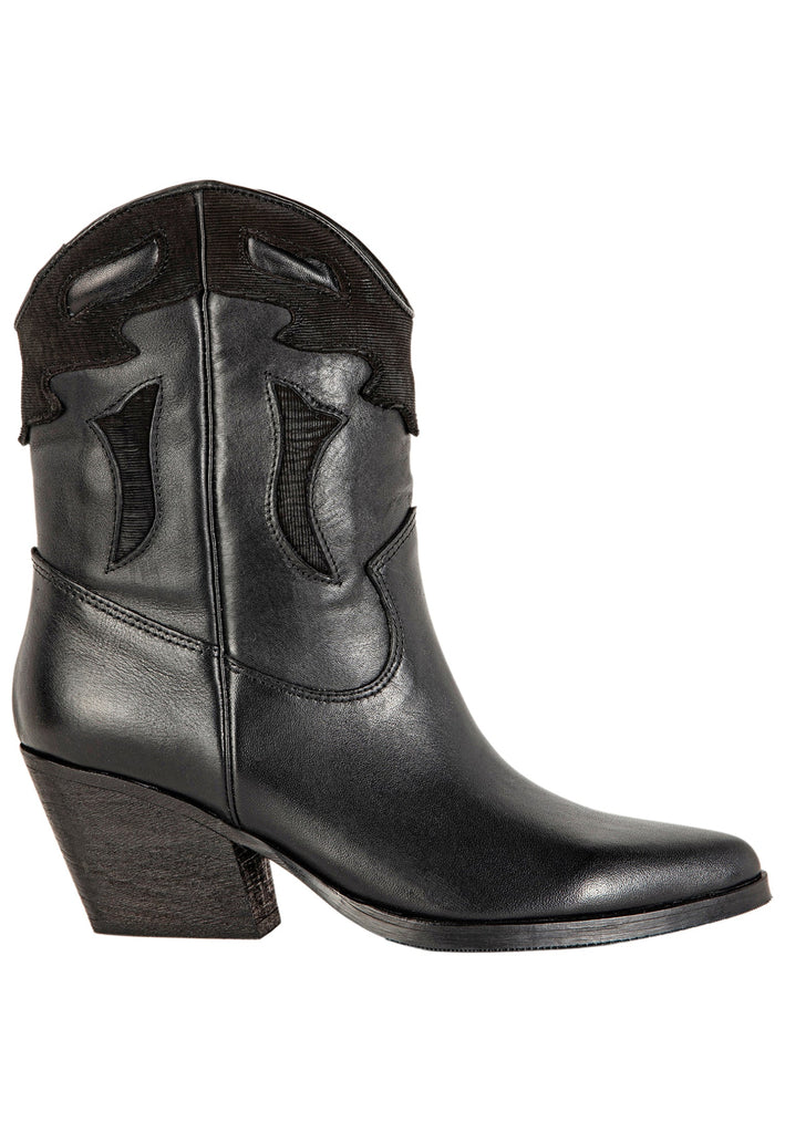 Inuovo Stiefel Leder Schwarz