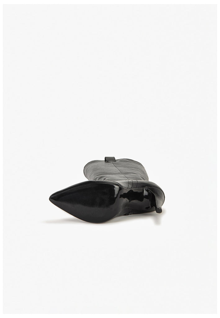 Inuovo Stiefel Leder Schwarz