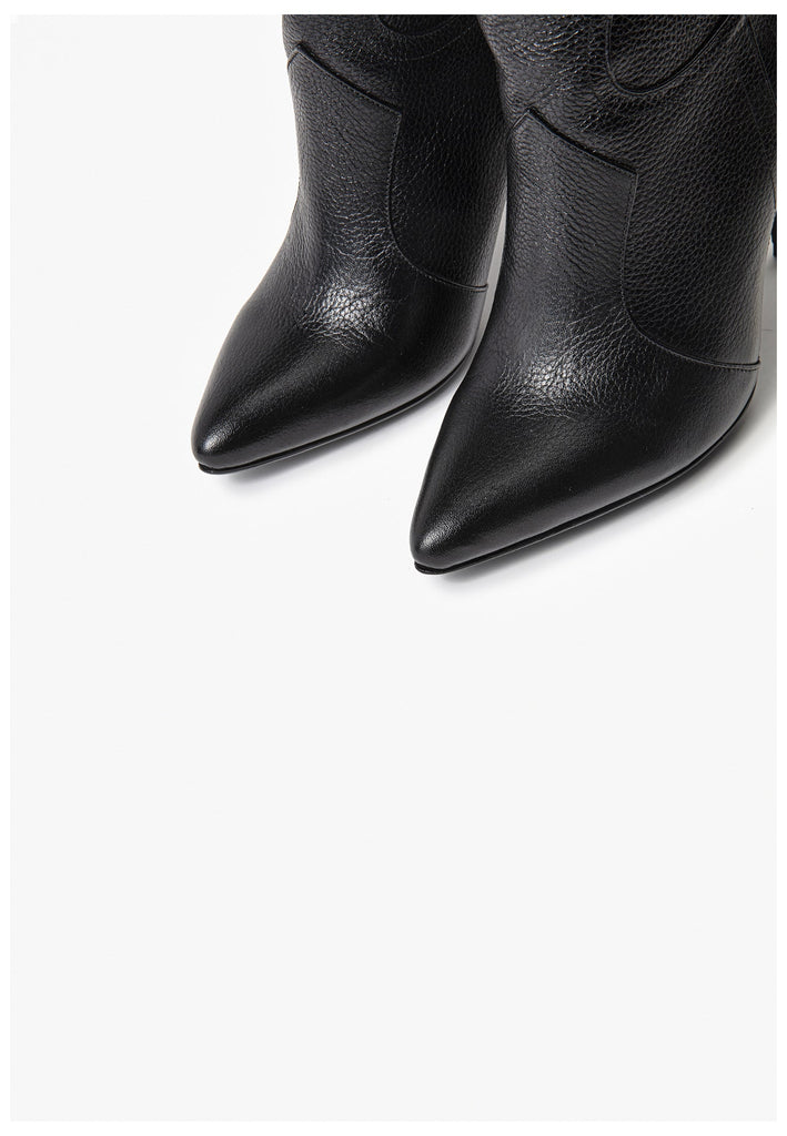 Inuovo Stiefel Leder Schwarz