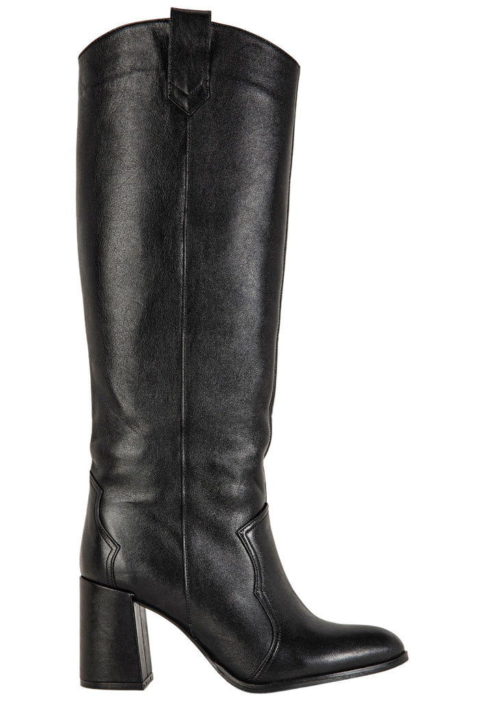 Inuovo Stiefel Leder Schwarz