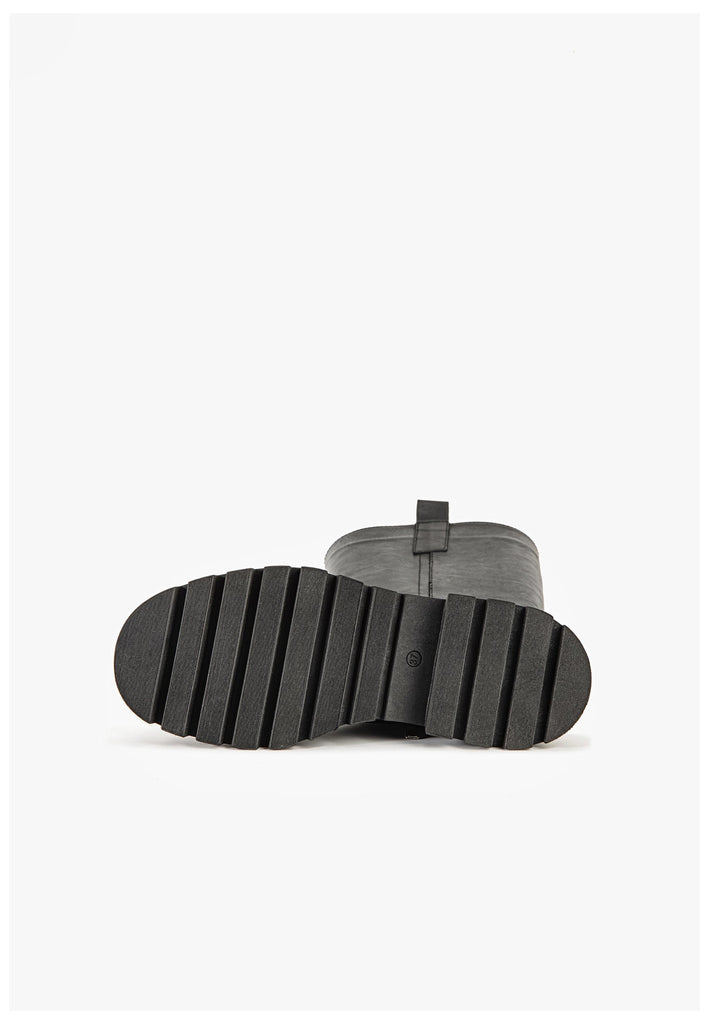 Inuovo Stiefel Leder Schwarz