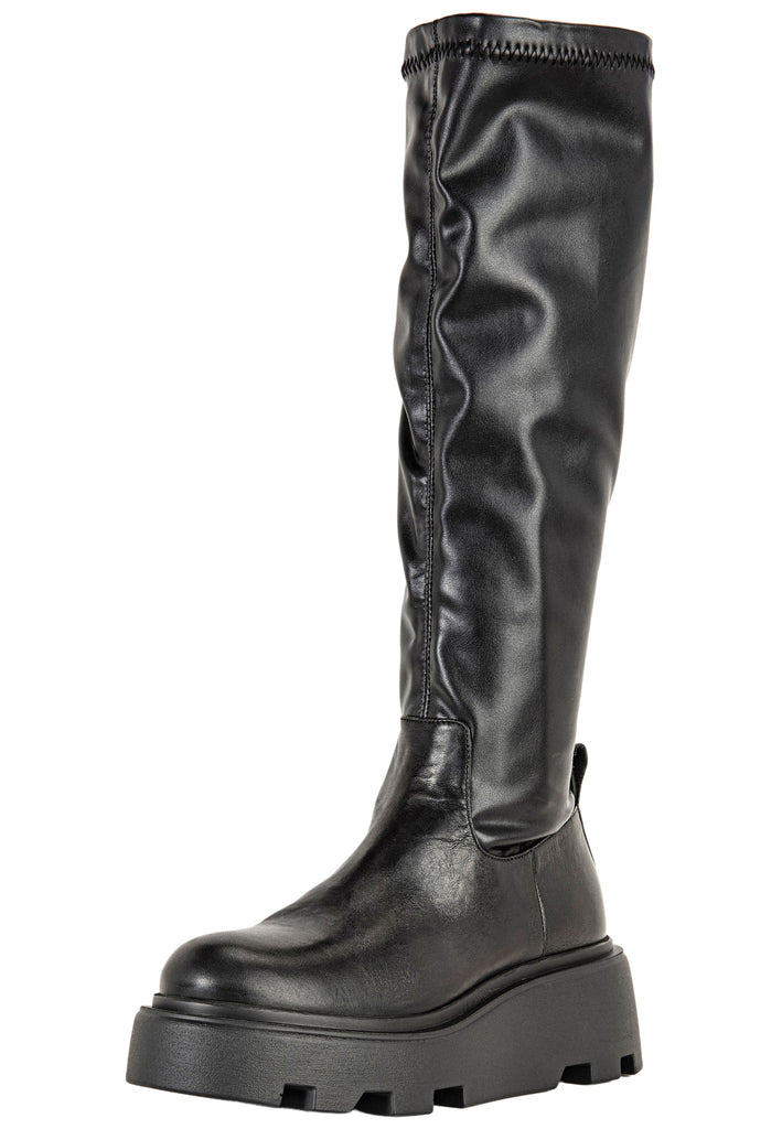 Inuovo Stiefel Leder Schwarz
