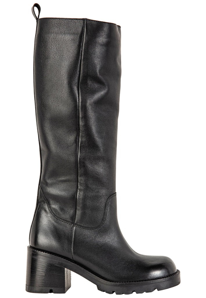 Inuovo Stiefel Leder Schwarz
