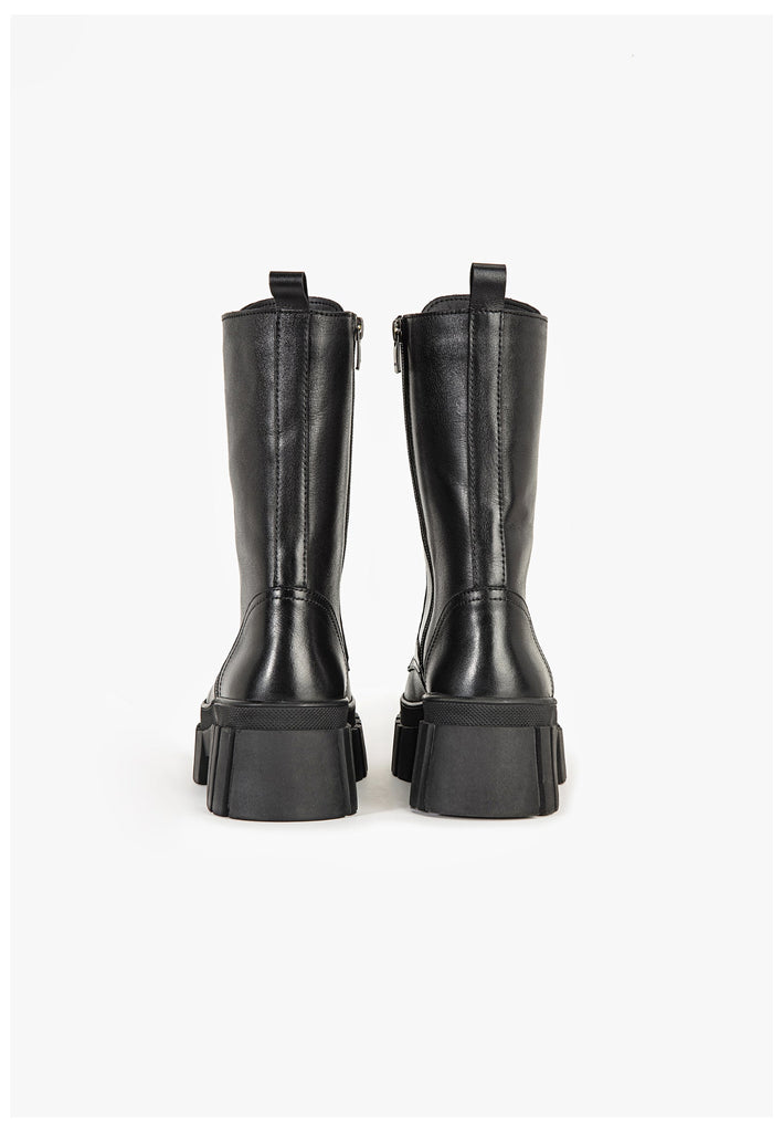 Inuovo Stiefel Leder Schwarz