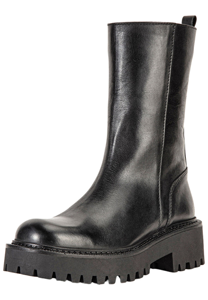 Inuovo Stiefel Leder Schwarz