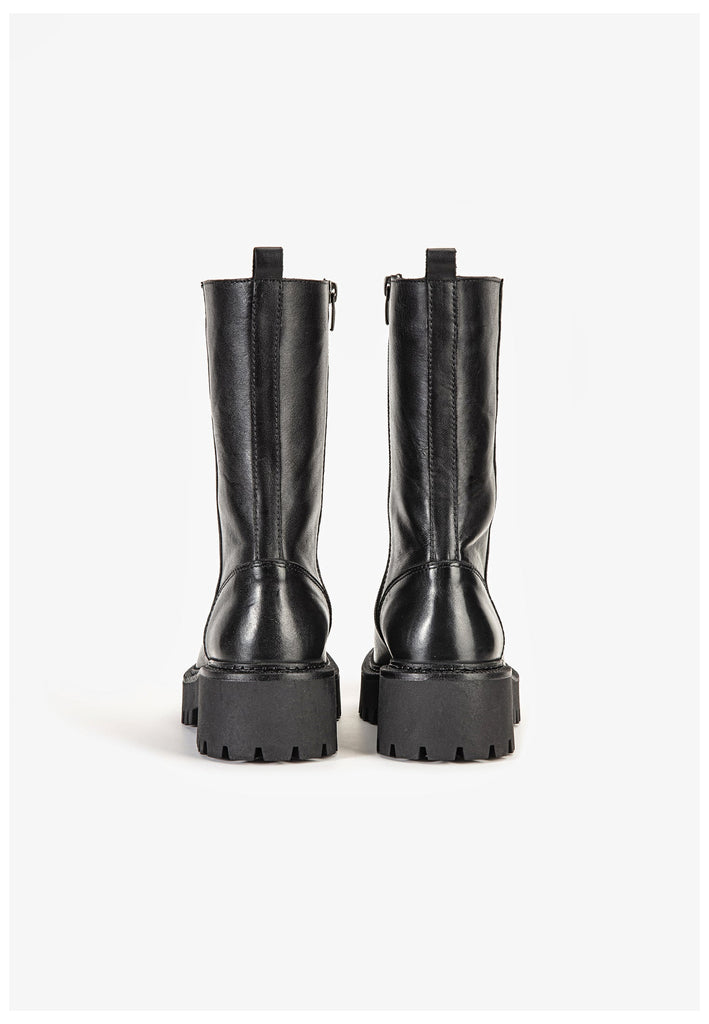 Inuovo Stiefel Leder Schwarz