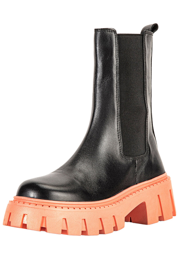 Inuovo Stiefel Leder Schwarz