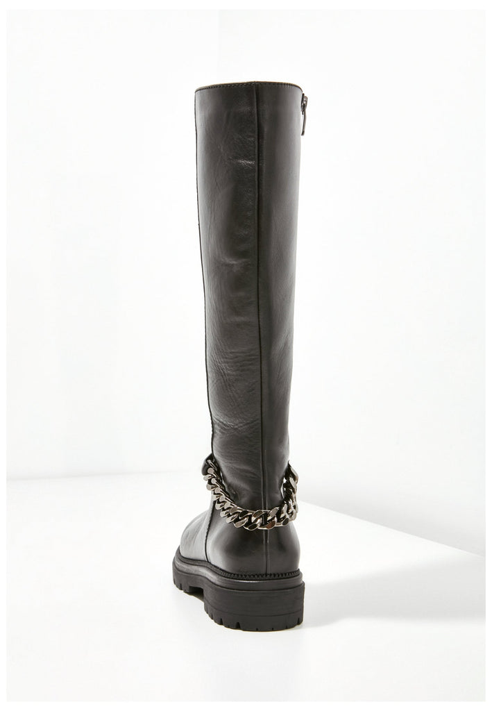 Inuovo Stiefel Leder Schwarz