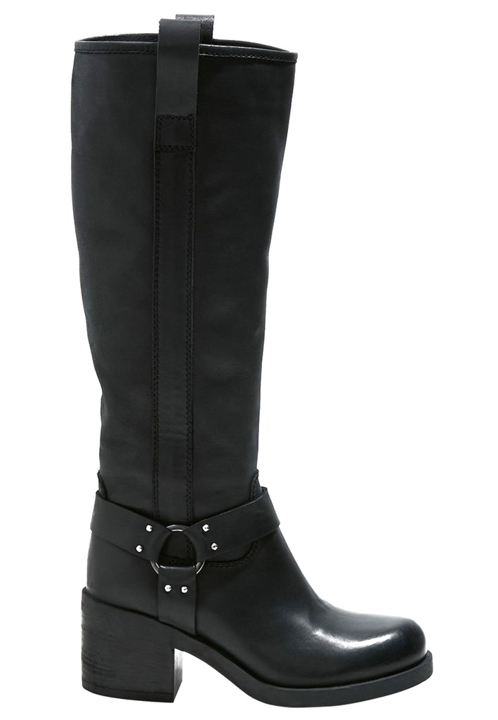 Inuovo Stiefel Leder Schwarz