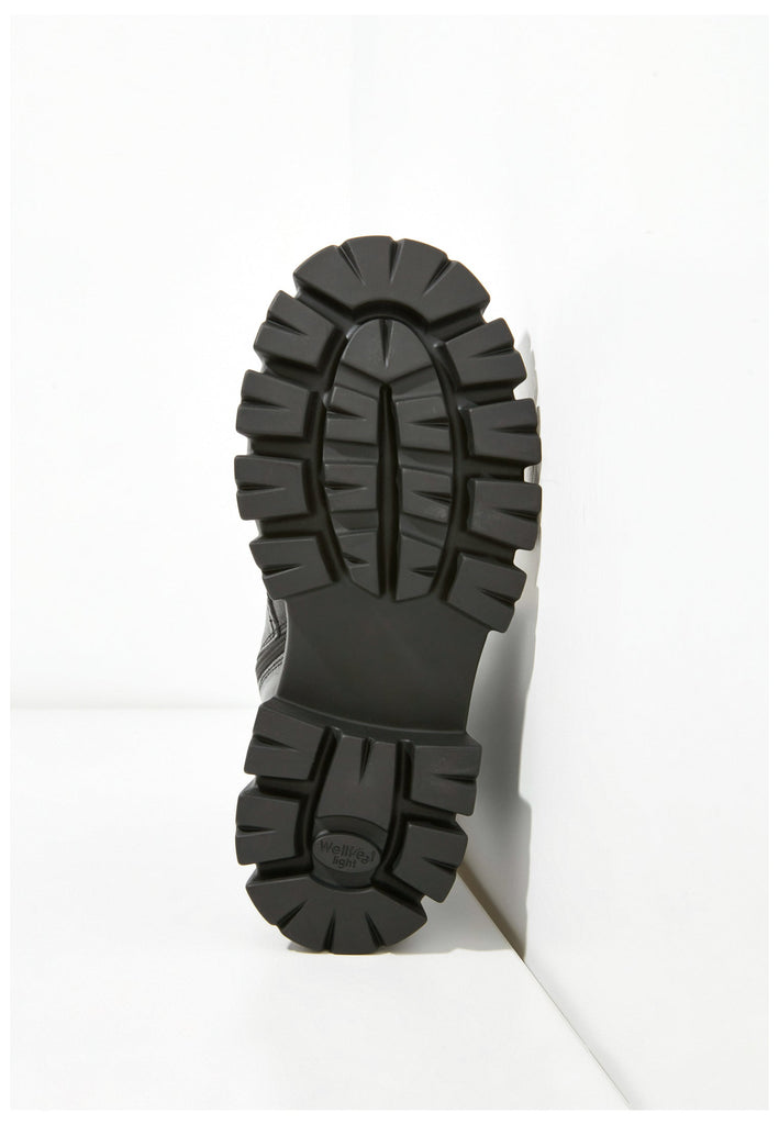 Inuovo Stiefel Leder Schwarz