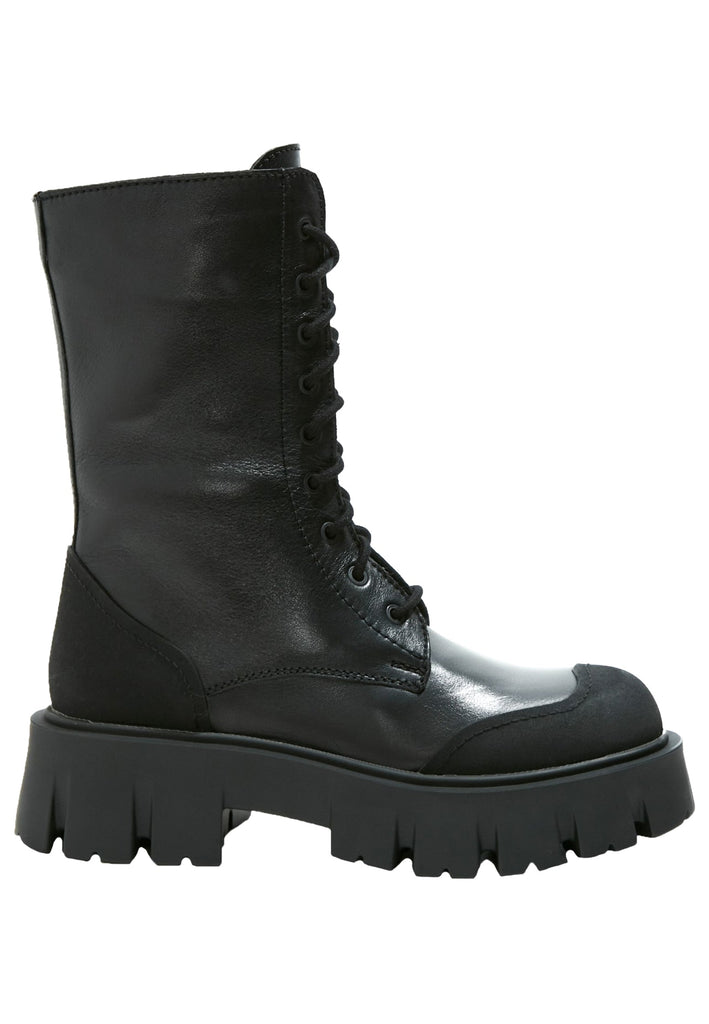 Inuovo Stiefel Leder Schwarz