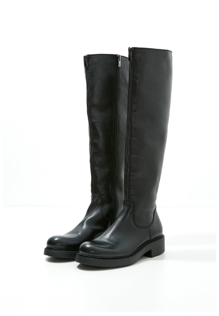 Inuovo Stiefel Leder Schwarz