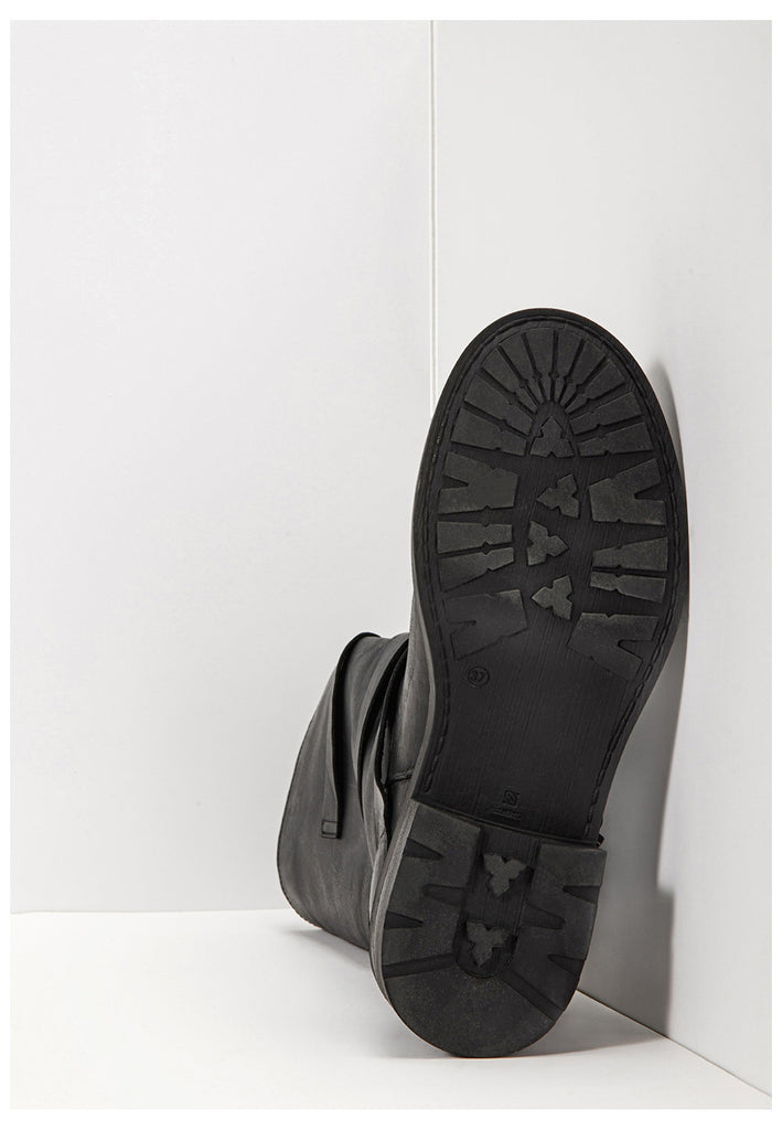 Inuovo Stiefel Leder Schwarz