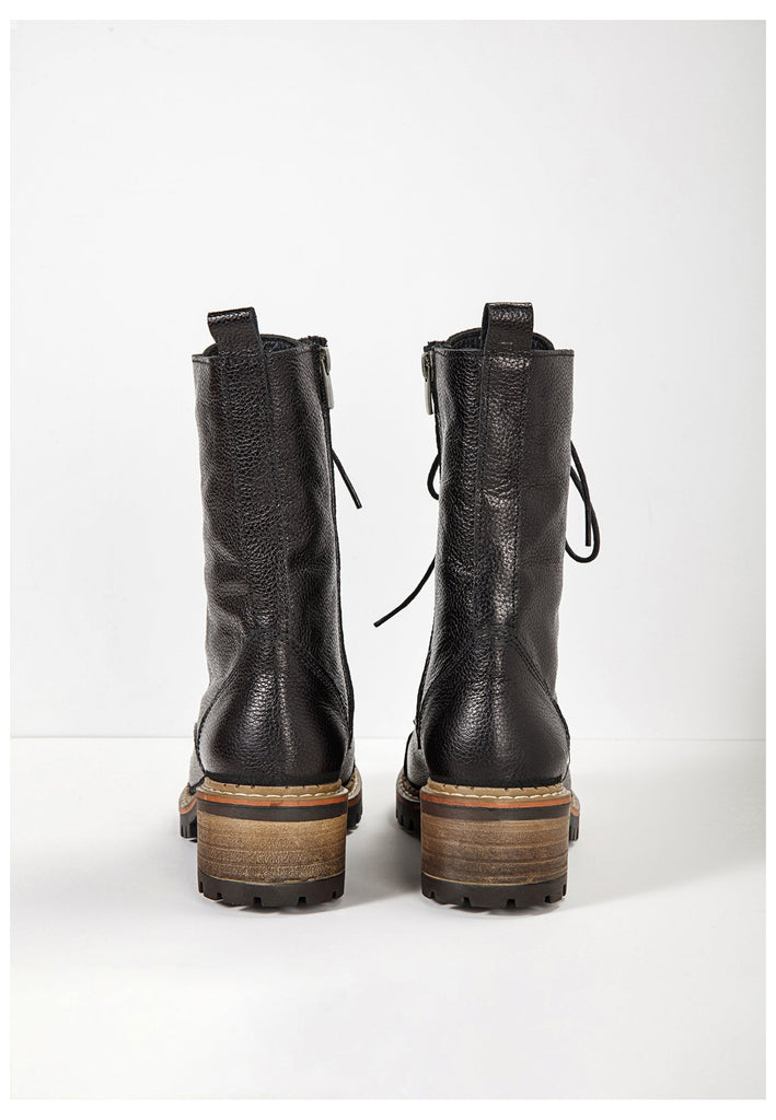 Inuovo Stiefel Leder Schwarz