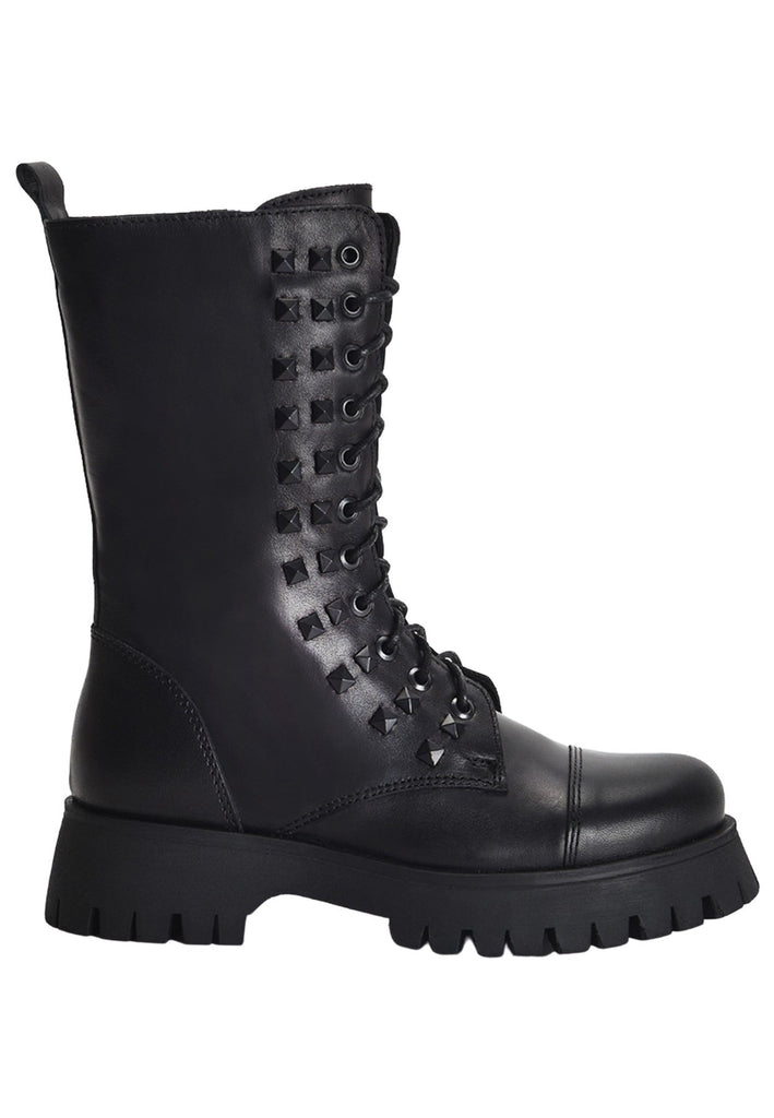 Inuovo Stiefel Leder Schwarz