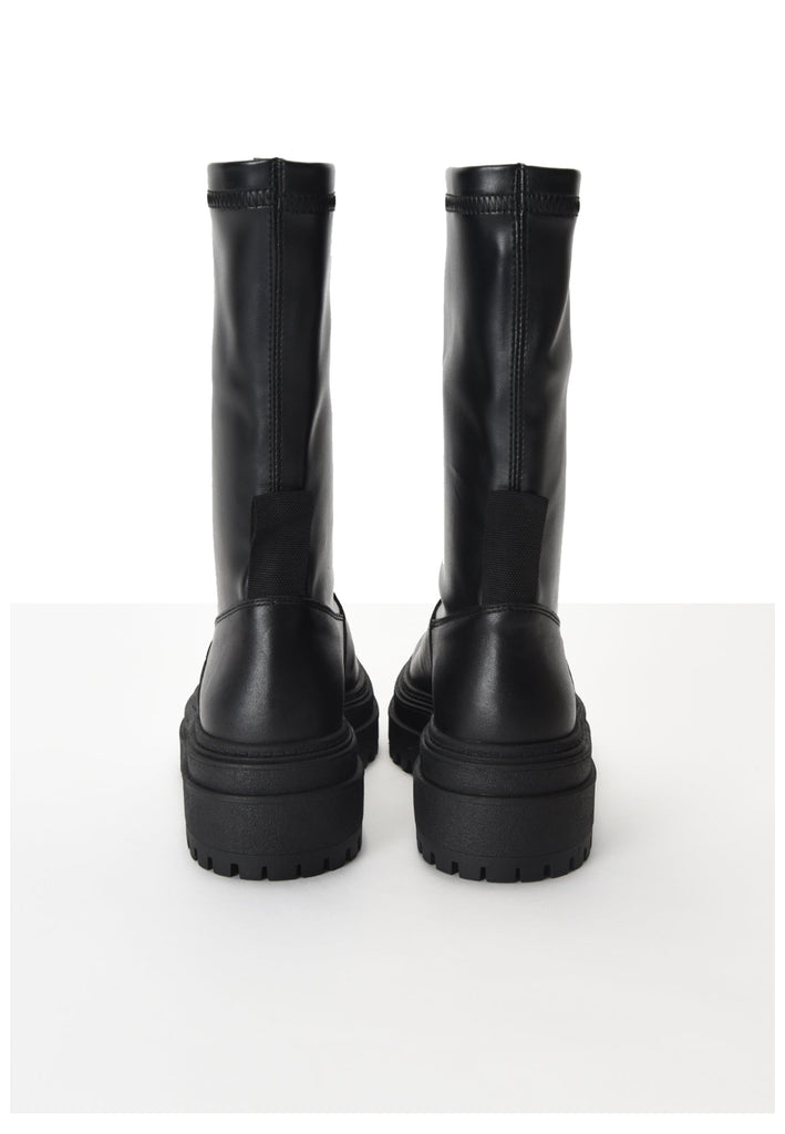 Inuovo Stiefel Leder Schwarz
