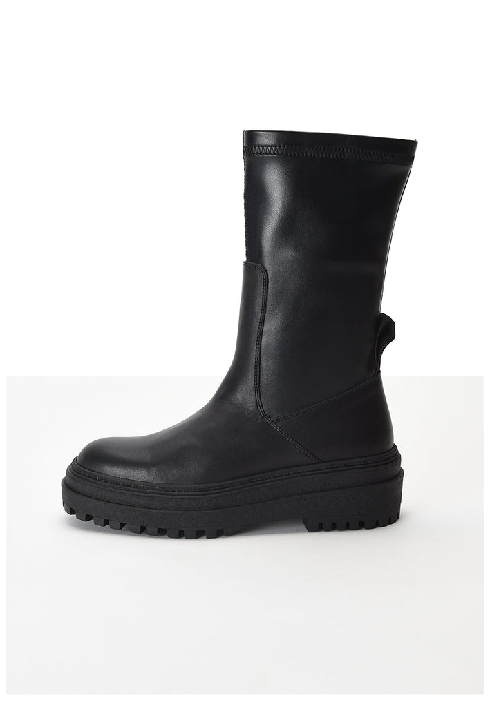 Inuovo Stiefel Leder Schwarz
