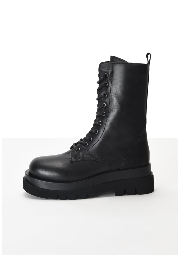 Inuovo Stiefel Leder Schwarz